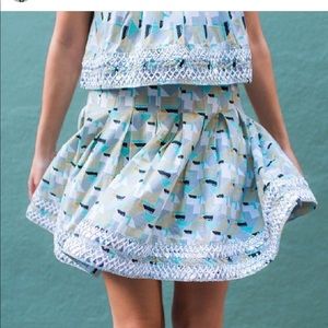 Suno Pleated Skirt